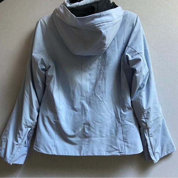 Descente Coti Waterproof Nylon Ski Parka Jacket Sz 8 - Picture 2 of 15